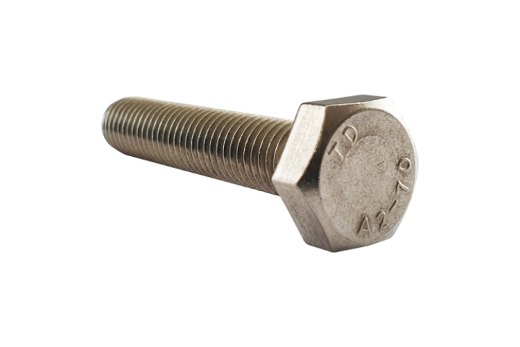 1/2 X 1 1/2  HEX SET SCREW (UNC) (GRADE 8) (ZINC-YELLOW)