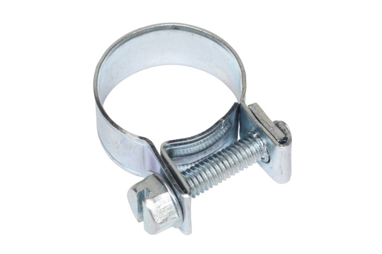 10 - 12MM NUT & BOLT FUEL HOSE CLIPS (ZINC)