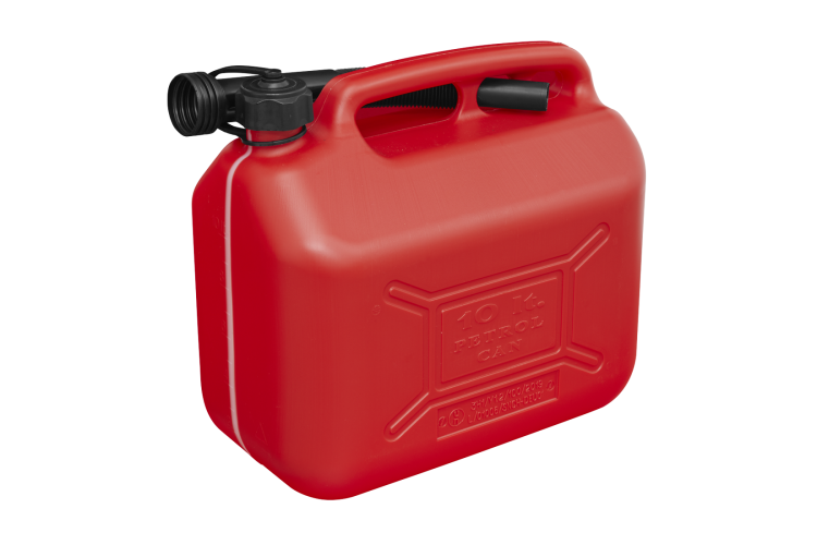 10 LTR RED FUEL CAN