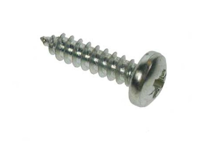 10 X 1 PAN HEAD SELF TAPPING SCREW (ZINC)