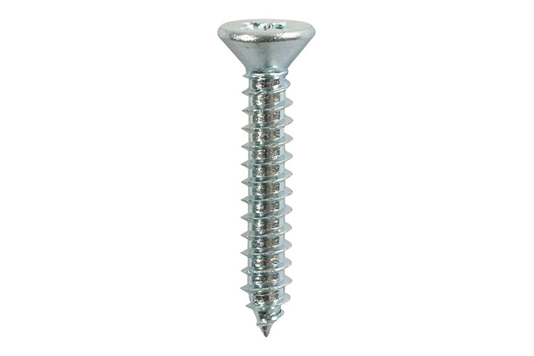 10 X 1 SELF TAPPING SCREW (PZ2) (COUNTERSUNK) (ZINC) 