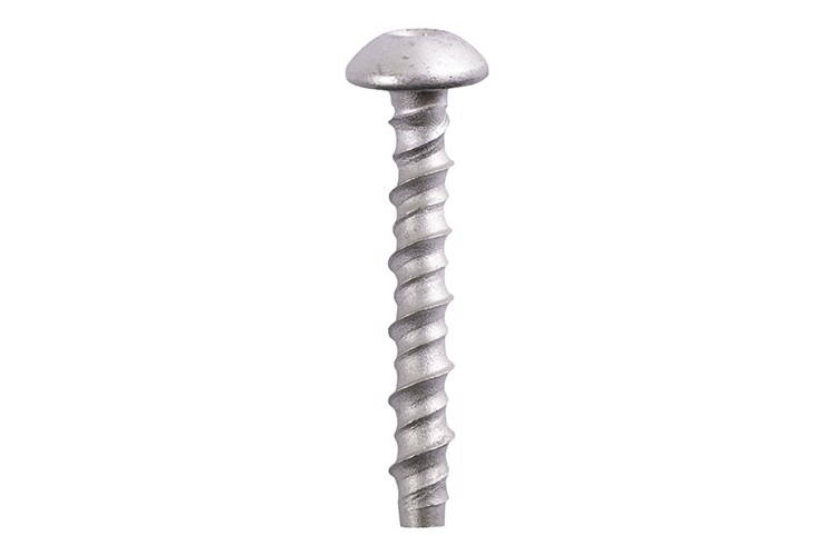 10 X 100/M12 MULTI-FIX CONCRETE BOLT PAN HEAD IN SILVER