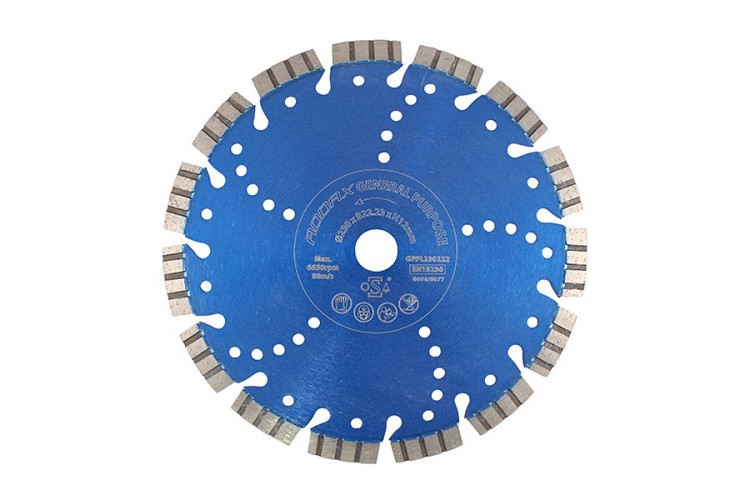 115 x 22.2 Diamond Blade Laser 12mm Seg GPPL115222 