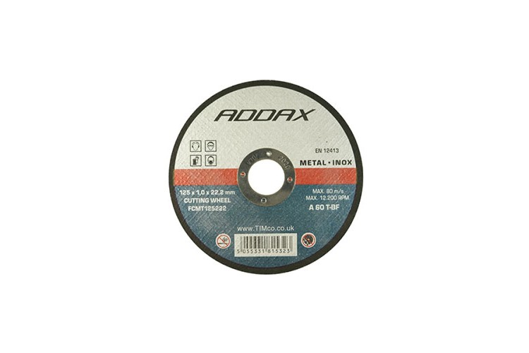 115MM x 22.2MM x 1.0MM SLITTING (CUTTING) DISC (X1 DISC)