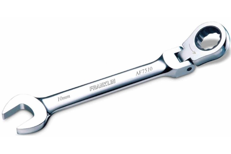 10MM (12pt) GearF Flexi Ratchet Combination Spanner 10mm