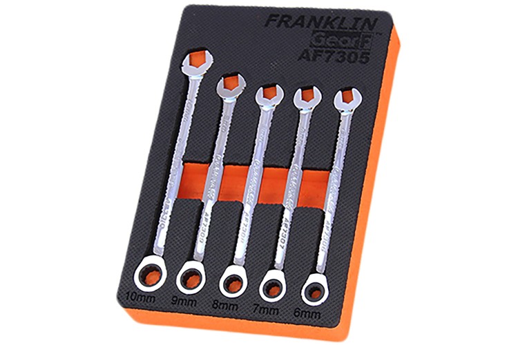 12 pt GearF Grip 4+ Combination Ratchet Spanner 7mm