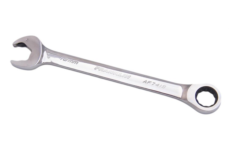 12 pt GearF Ratchet Open End Combination Spanner 19mm