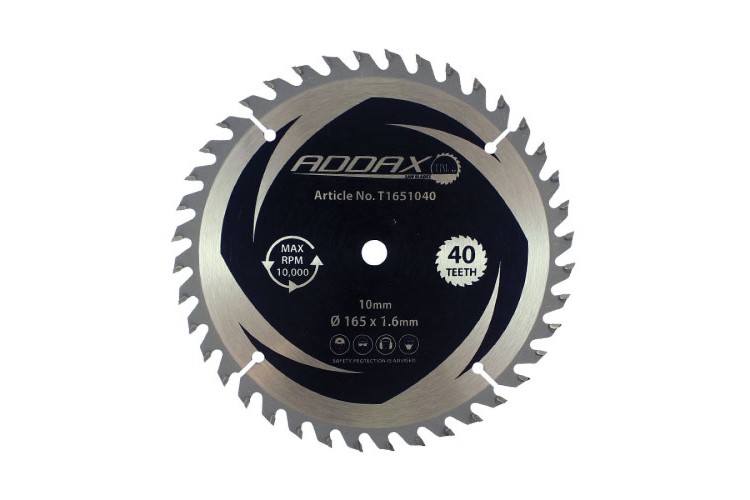 165 x 10 x 40T TCT Cordless Trim Sawblades T1651040