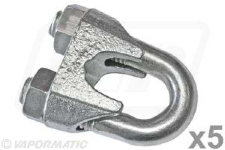 16MM (5/8) WIRE ROPE GRIP (5 PACK)