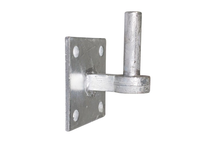 19MM HOOK ON SQUARE PLATE (GALV)