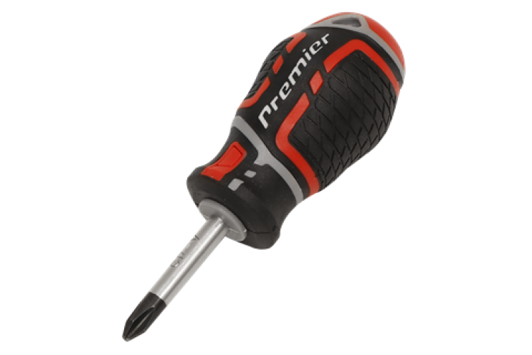 2 X 38MM POZI PREMIER SCREWDRIVER GRIPMAX