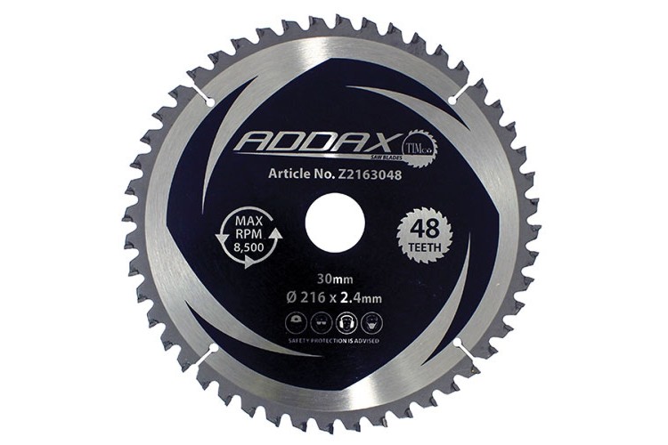 216 x 30 x 48T TCT Mitre Sawblade Z2163048