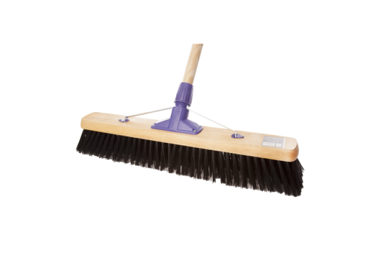 24 INCH STIFF PLASTIC BROOM (BRUSH) HEAD (XD RANGE)