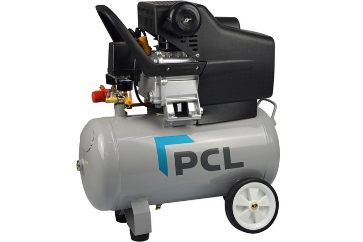 PCL DIRECT DRIVE COMPRESSOR (24 LITRE) (2HP) (8 BAR) (188 L/MIN)