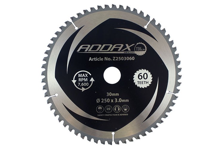 250 x 30 x 60T TCT Mitre Sawblade Z2503060