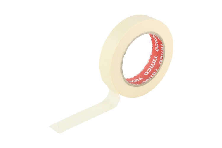 25MM X 50MTR HIGH QUALITY MASKING TAPE (CREAM)