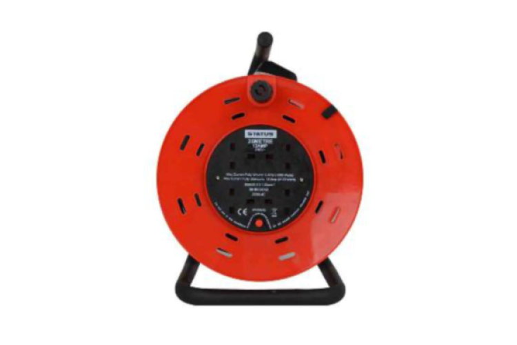 25MTR 13AMP CABLE REEL 4 SOCKETS