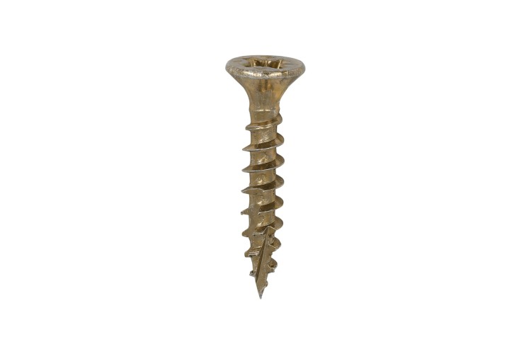 3.5 X 20MM C2 WOODSCREW (PZ2) (COUNTERSUNK) (YELLOWZINC)