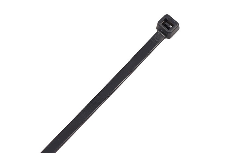 3.6MM X 140MM BLACK CABLE TIE (100PK)