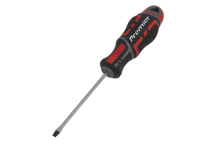 3 X 75MM SLOTTED PREMIER SCREWDRIVER GRIPMAX