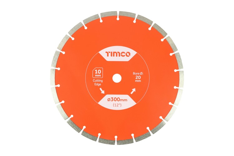 300MM X 20MM Diamond Blade Sintered 7mm Seg GPE30020.