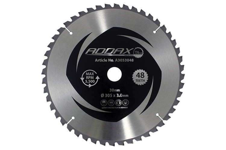 305 X 30 X 48T TCT -5 DEGREE SAWBLADE