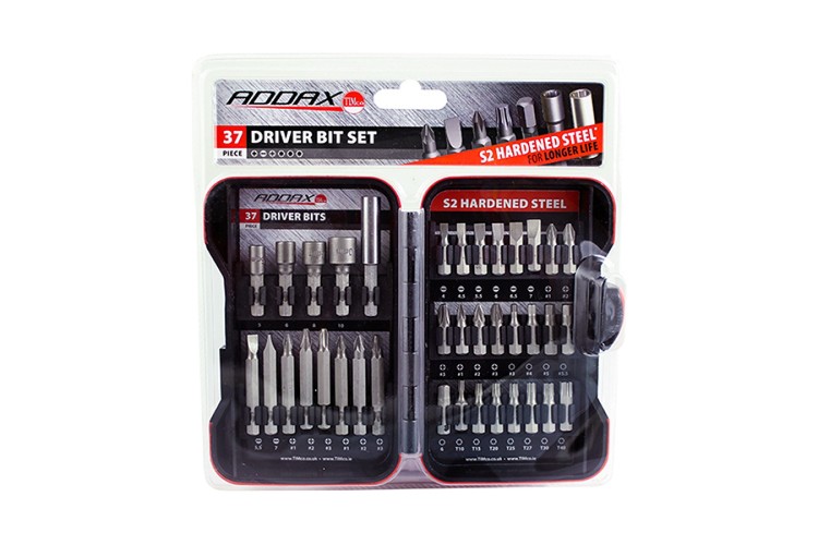 37pc Addax S2 Driver Bit Set BIT37SET