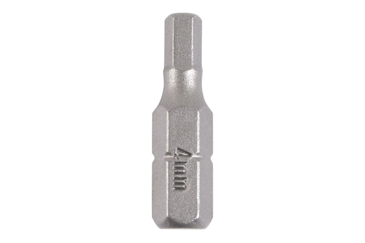 4.0 x 25 Hex Driver Bit - S2 Grey 4HX25GB