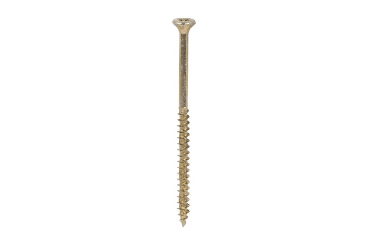 4.0 x 70MM VELOCITY SCREW (PZ2) (COUNTERSUNK) (YELLOW ZINC) Velocity Screw PZ2 CSK - ZYP 