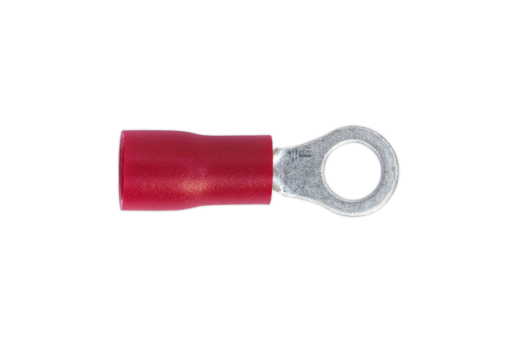 4.3MM RING TERMINAL (RED) (100 PK)