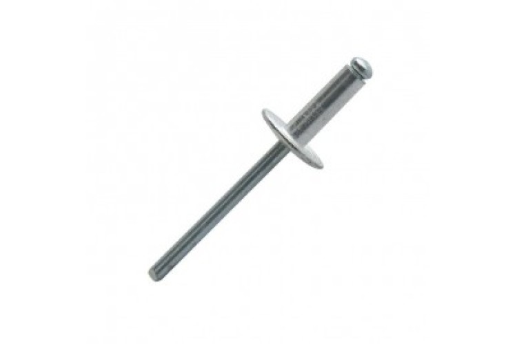 4.8 X 25 STEEL/STEEL LARGE FLANGE 14MM RIVET