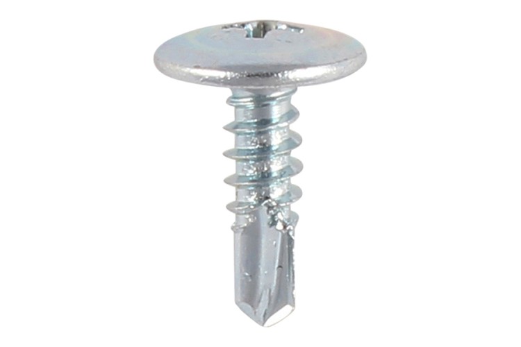 4.8MM X 25MM WAFER SELF DRILLING SCREW  (ZINC)