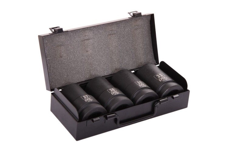 4 Piece Deep Impact Socket Set, 1