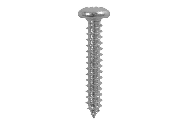 4 x 1/2 SELF TAPPING SCREWS (PZ2) (PANHEAD) (ZINC) 