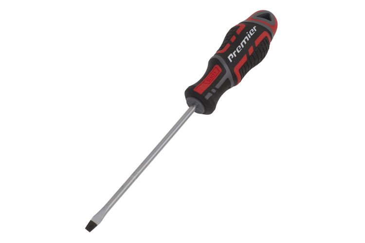 4 X 100MM SLOTTED PREMIER SCREWDRIVER GRIPMAX