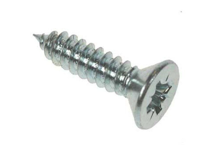 4 X 3/8 SELF TAPPING SCREW (COUNTERSUNK) (ZINC) (AB POINT)