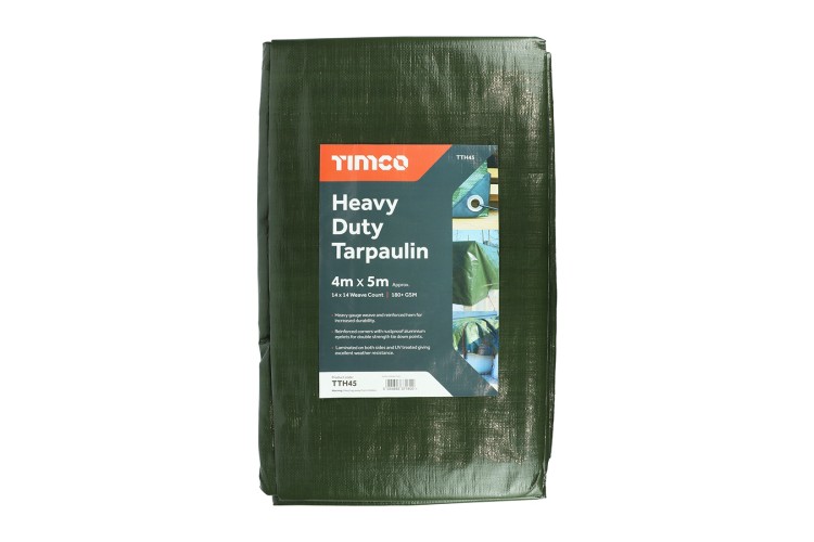 4 x 5m Shield Heavy Duty Tarpaulin (1PK)