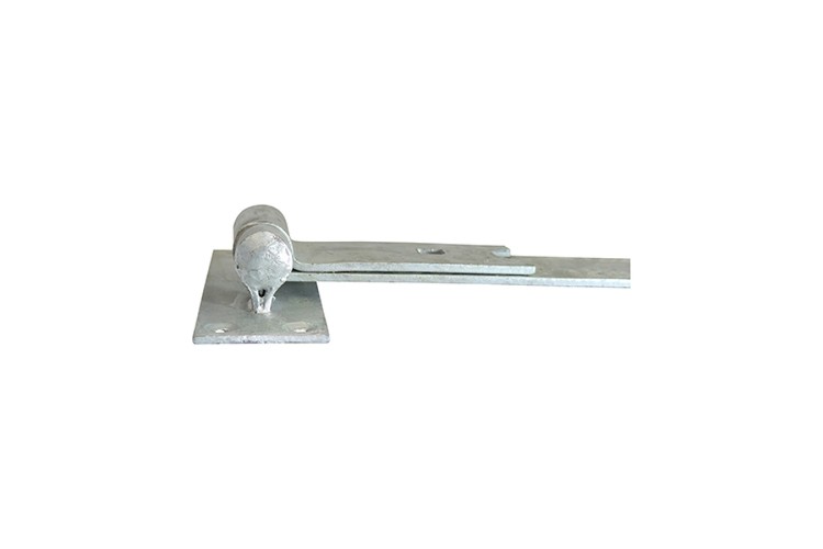 400MM STRAIGHT BAND AND HOOK PLATE (2PK) (GALV)