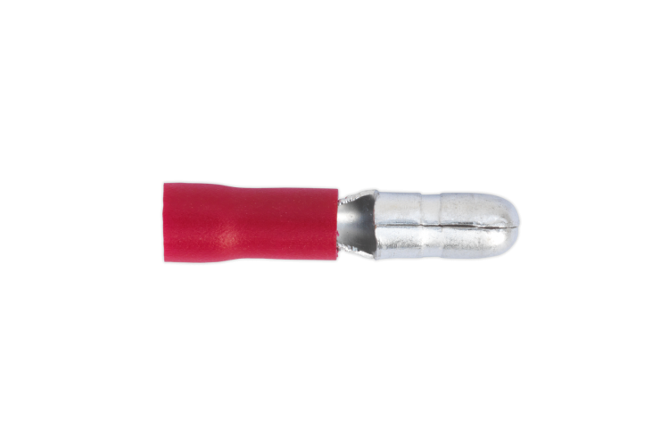 4MM BULLET TERMINAL (RED) (100 PK)