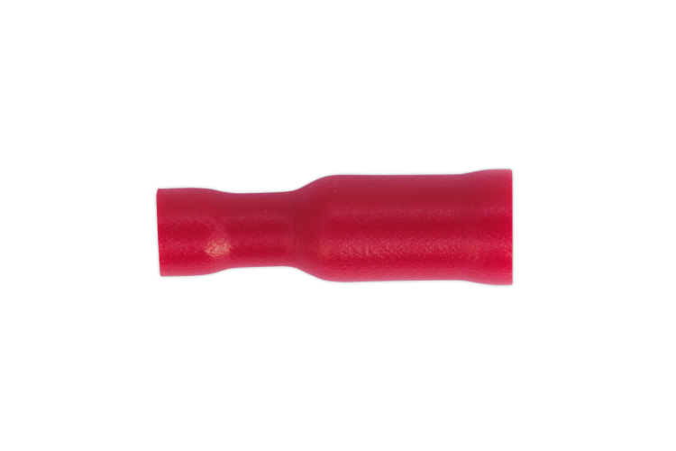 Ø4MM RED ISULATED BARREL (BULLET) FEMALE TERMINAL (100 PK)