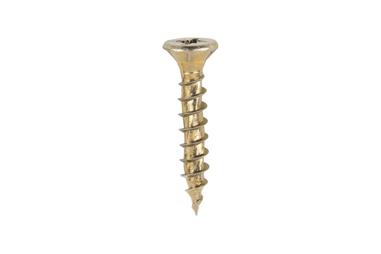 5.0 x 30MMELOCITY SCREW (PZ2) (COUNTERSUNK) (YELLOW ZINC)