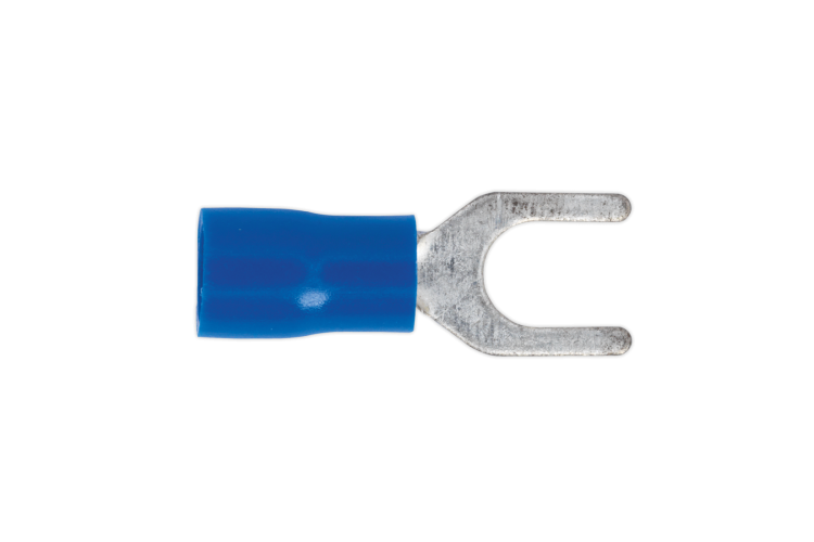 5.3MM FORK TERMINAL (BLUE) (100 PK)