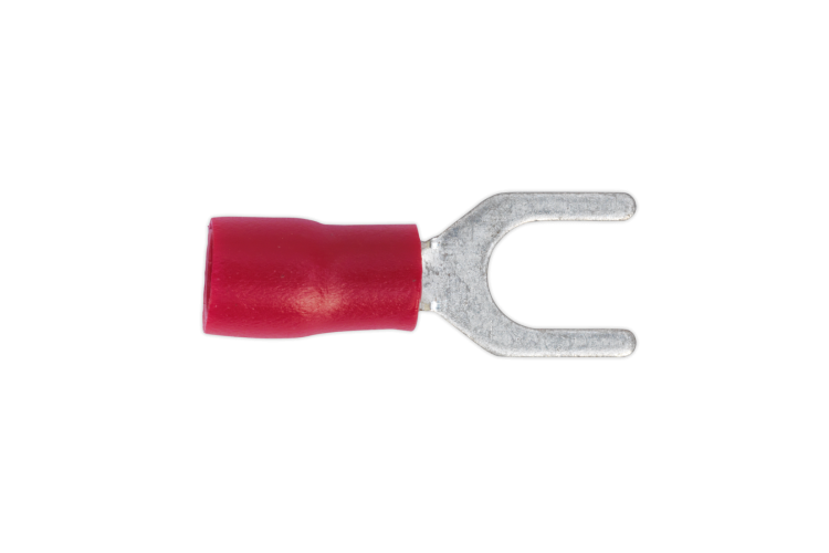 5.3MM FORK TYPE TERMINAL (RED) (100 PK)