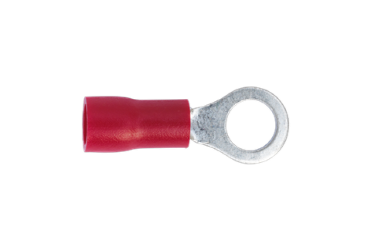 5.3MM RING TERMINAL (RED) (100 PK)