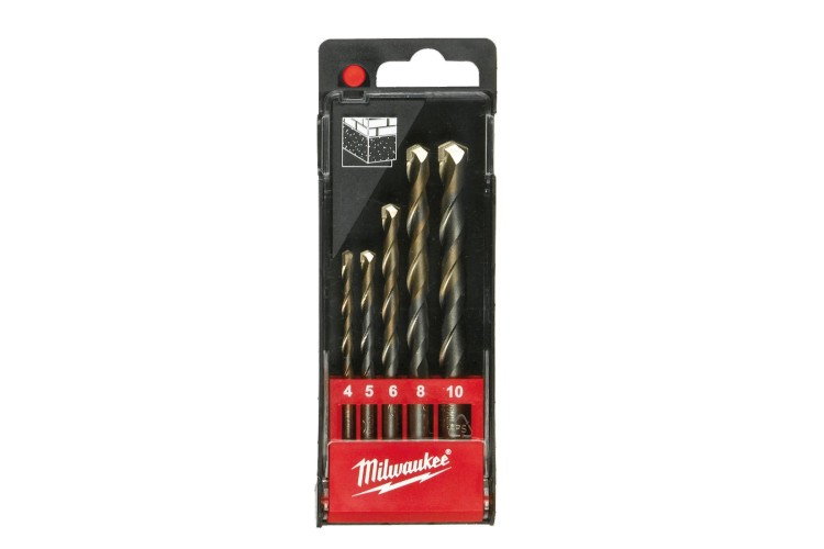 5 PIECE CONCRETE DRILL BIT SET 