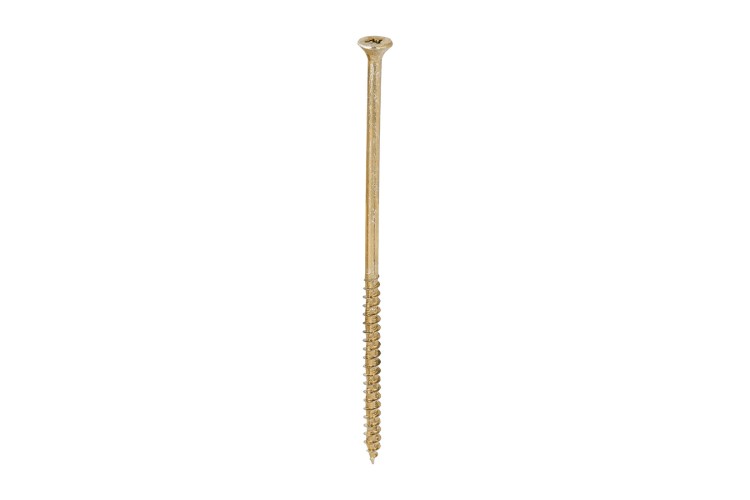 6.0 x 150MM VELOCITY SCREW (PZ2) (COUNTERSUNK) (YELLOW ZINC)