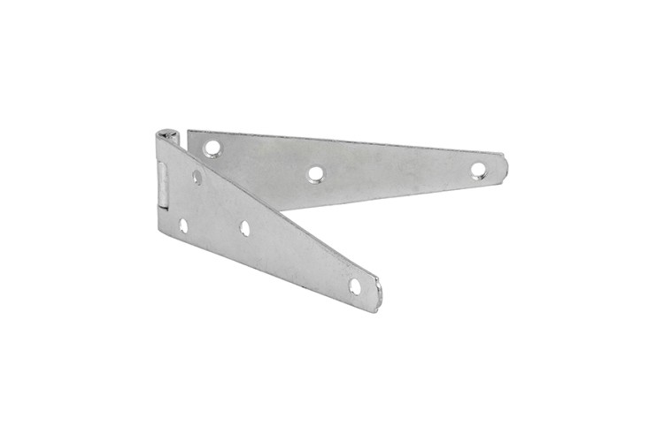 6 INCH STRAP TEE HINGES (ZINC) (MEDIUM)