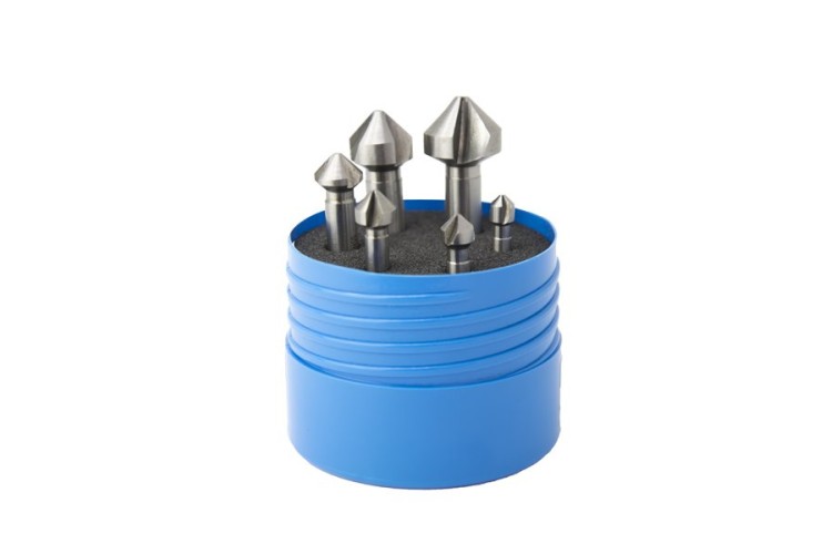 6 PIECE PRESTO  HSS COUNTERSINK SET