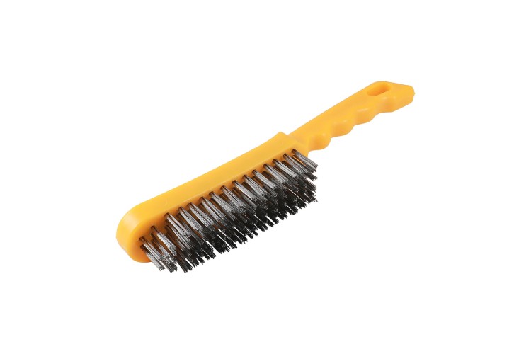 6 Rows Plastic Handle Wire Brush 6SBP