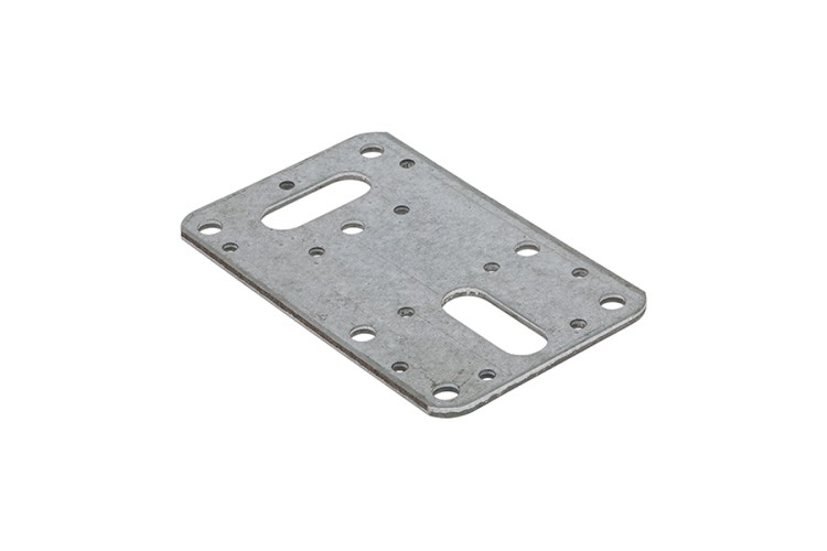 62MM X 100MM UNIVERSAL FLAT CONNECTOR PLATES (GALV)